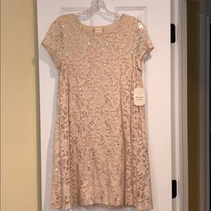 Altar’d State Gold Dress with Sequins